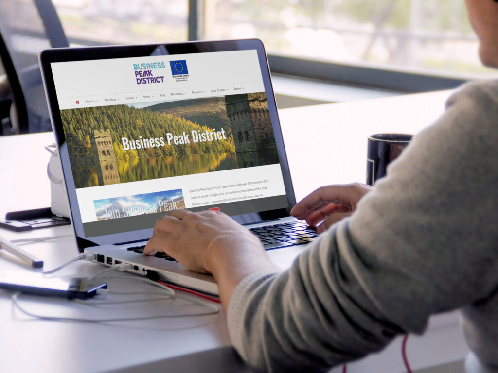 Business Peak District web design case study